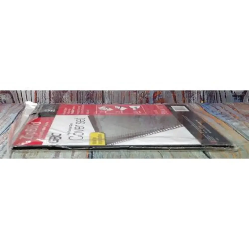 GBC‎ ZipBind Pre-Punched Clear Cover Set for Binding
